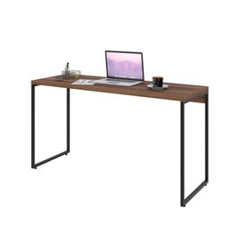 Mesa Para Escritório e Home Office Industrial Aspen 135 cm C01 Nogal - Lyam Decor