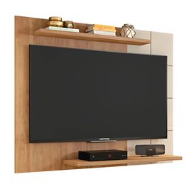 Painel para Tv até 58 Polegadas Cross Caemmun Buriti/off white