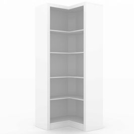 Armário de Canto Para Escritório ME4132 Branco - Tecno Mobili