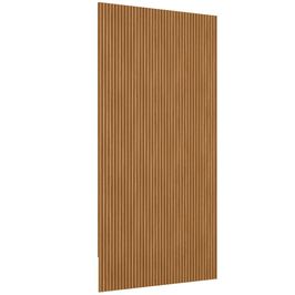 Painel Ripado de Madeira Para Sala Quarto 141x250cm Slats L05 Nature - Lyam Decor