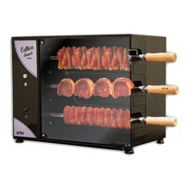 Churrasqueira Elétrica Rotativa Arke Cattiva Smart 3 Espetos 03 Preto / 127 V