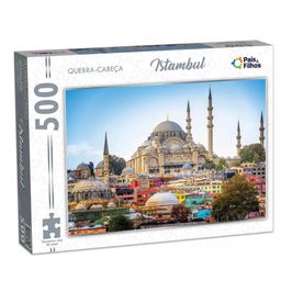 Quebra Cabeça Istambul 500 Peças Pais e Filhos 792475