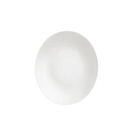 Prato Raso Jacqueline em Porcelana Branca 25 cm Tramontina