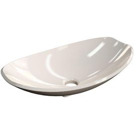 Cuba de Apoio Canoa C01 Para Banheiro Lux L45 Bege - Lyam Decor