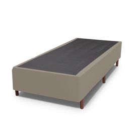 Base Box Queen Size Prince Sued 0,79x1,97x0,32 | Bege (S/V)