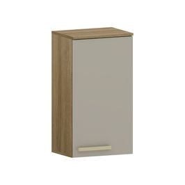 Armário Luciane Isis 40 cm 1 Porta | Avela/Mocca (S/V)