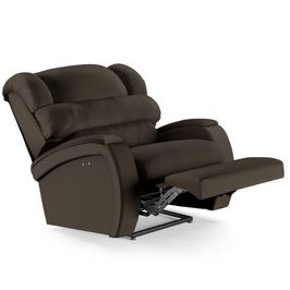 Poltrona do Papai Reclinável Kalie Power Touch Massagem FH9 PU Marrom - Mpozenato