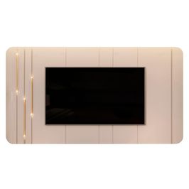 Painel para TV Suspenso 75 Pol 240cm Celi D04 Off White - Mpozenato