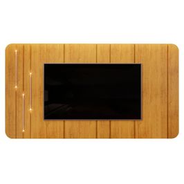 Painel para TV Suspenso 75 Pol 240cm Celi D04 Cedro - Mpozenato