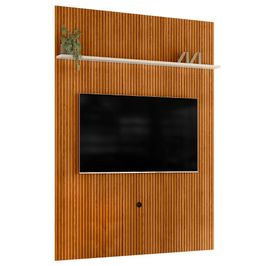 Painel Para TV 75 Polegadas 179cm Logus Z10 Off/Cinamomo - Mpozenato