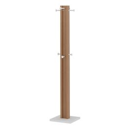 Cabideiro Multiuso 6 Pontas AZ1018 Amêndoa/Branco - Tecno Mobili