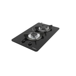 Cooktop Nardelli Safe Ferro Fundido 2 Bocas a Gás Preto / Bivolt