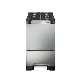 Fogão 4 Bocas Mueller Decorato Vetro G3 Inox / Bivolt