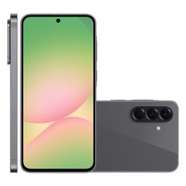 Smartphone Samsung Galaxy A56, Câmera Tripla, 128 GB, 5G, Preto - A566E Preto