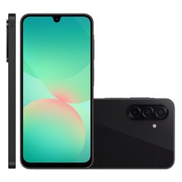 Smartphone Samsung Galaxy A26, Câmera Tripla, 256 GB, 5G, Preto - A266M Preto