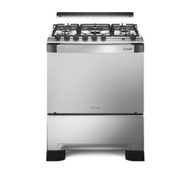 Fogão 5 Bocas Mueller Decorato Gourmet G3 Tripla Chama Inox / Bivolt