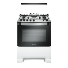 Fogão 5 Bocas Mueller Decorato G3 Tripla Chama Branco / Bivolt