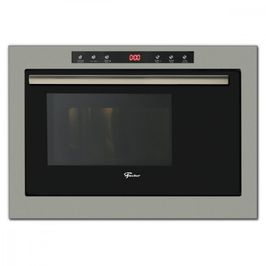 Forno Micro Ondas de Embutir Infinity 25 Litros Inox Fischer Branco / 110V