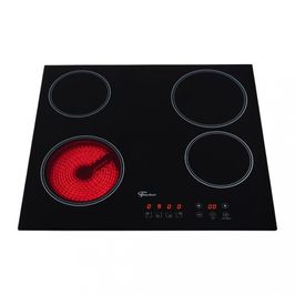 Cooktop Elétrico 4 Bocas Mesa Vitrocerâmica Touch Fischer Preto / 220V