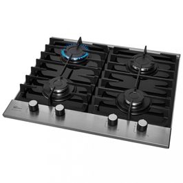 Cooktop 4 Bocas Vidro Temperado Platinium Fischer Preto / Bivolt