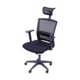 Cadeira Office OR-3317 com Encosto de Cabeça OR Design Preto