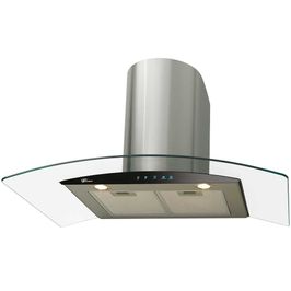 Coifa de Parede Talent Touch 90cm Vidro Digital Fischer Preto / 110V