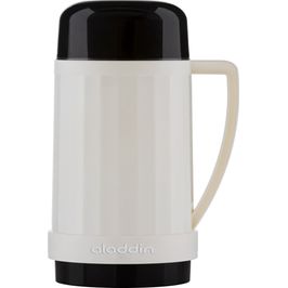 Garrafa Térmica Continental Branco/Preto 1l Aladdin