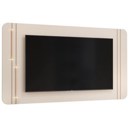 Painel Para TV 75 Pol Com LED Orgânico Harper D05 Off White - Lyam Decor
