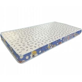 Colchão Para Berço 60x130x10 Espuma D18 Bordado Baby Physical Azul - Ortobom