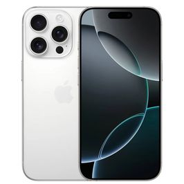 iPhone 16 Pro Apple (512GB) Titânio Branco + Fonte Turbo 20W Original