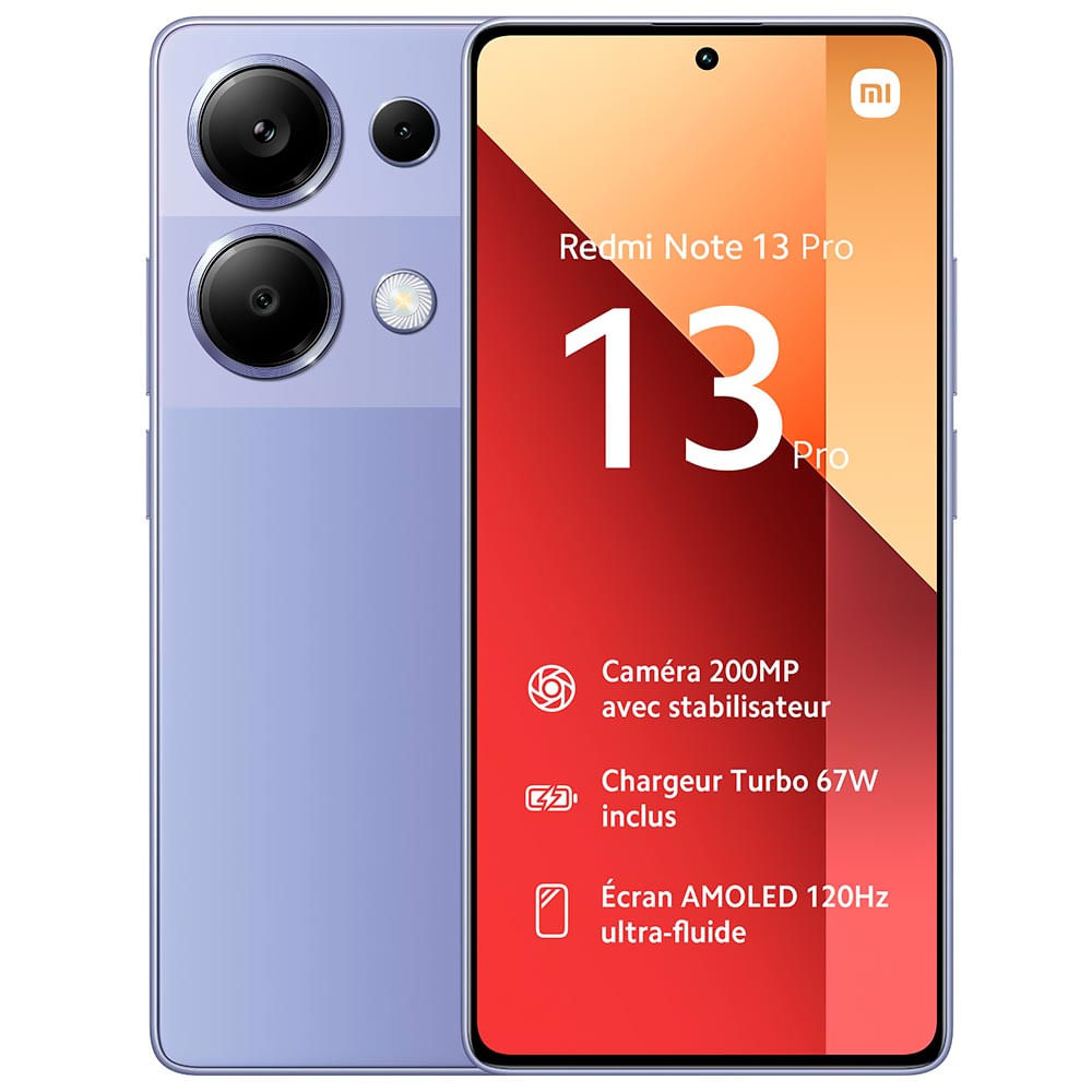 Xiaomi Redmi Note 13 Pro 256GB - 8GB Ram (Lavender Purple) Roxo