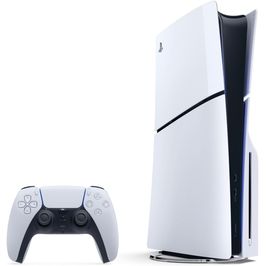 Console PlayStation 5 Slim, SSD 1TB, Edição Físico, Branco + 2 Jogos - Sony