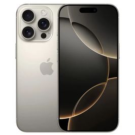 iPhone 16 Pro Apple (512GB) Titânio Natural, Tela de 6,3", 5G e Câmera de 48MP