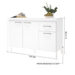 Balcao-Sem-Tampo-para-Pia-3-Portas-1-Gaveta-Indekes-120-cm