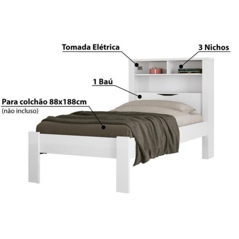 Cama-de-Solteiro-Invicta-com-Bau-e-2-Prateleiras-Santos-Andira