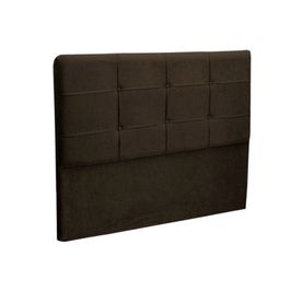 Cabeceira King Size London JS Móveis 195cm  | Chocolate