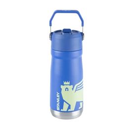 GARRAFA STANLEY TÉRMICA FLIP STRAW KIDS ERGONÔMICO 500ML - Azul Iris