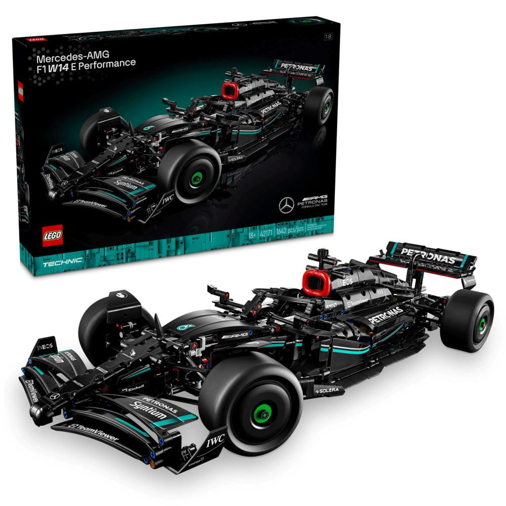 MERCEDES-AMG LEGO TECHNIC™ F1 W14 E DESEMPENHO 1642 PEÇAS 4111142171