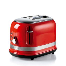 TORRADEIRA ARIETE ELÉTRICA MODERNA 2 FATIAS 5 NIVEIS TOSTAGEM VERMELHO 750W 127V 00C014909ARBR