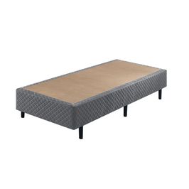 Base Box Ecoflex Queen Size Eco 79x198x40  | Cinza