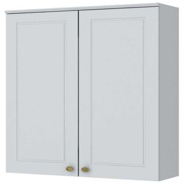Armário Aéreo 2 Portas Americana Henn 80cm | Branco