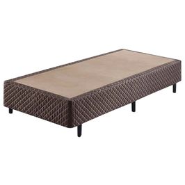 Base Box Ecoflex Casal 0,96X2,03X0,40 | Marrom
