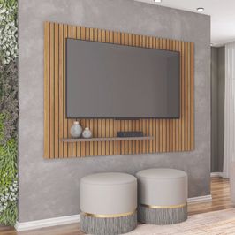 Painel Caemmun Aegon 180 cm MDP | Buriti/Fendi