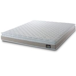 Colchão Casal De Espuma D33 Hellen Premiun One Face 1,38X1,88X19 | Bege/Branco