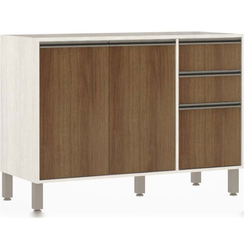 Balcao-sem-Tampo-Linea-2-Portas-3-Gavetas-120cm-Luciane