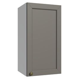 Armário Aéreo 35 cm 1 Porta Branco/Cinza Vik Madesa Branco/Cinza