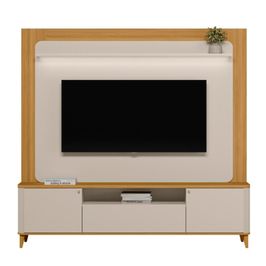 Estante Painel Para TV 70 Pol 200cm Malik Tauari/Off L06 - Mpozenato