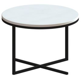 Mesa de Centro Baixa Volpi 24816 Branco - Artesano