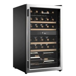 Adega Brastemp 33 Garrafas Dual Zone | Inox (127 V)