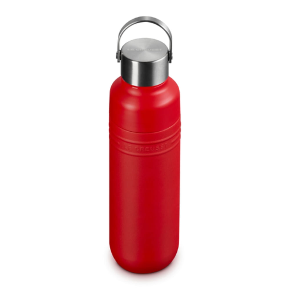 Encontraproduto.com.br - GARRAFA LE CREUSET TÉRMICA ON THE GO EM AÇO INOXIDÁVEL 500ML